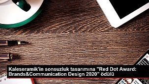 Kaleseramik sonsuzluk tasarımı ödül aldı
