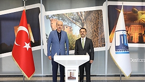 Kurtulmuş'tan Vali Aktaş'a ziyaret
