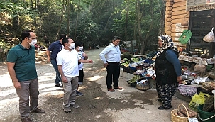 Aktaş, Ayazma'yı inceledi