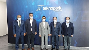 Vali Aktaş'tan, Teknopark'a ziyaret