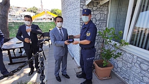 Aktaş, Bozcaada'da incelemelerde bulundu