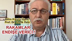 Bilim Kurulu Üyesi Prof. Özlü "Rakamlar endişe verici"