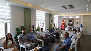 ÇTB'den Vali Aktaş'a ziyaret