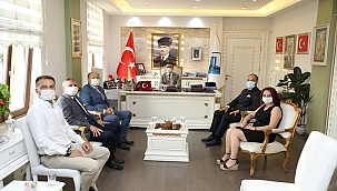 Diş Hekimleri Odasından Vali Aktaş'a ziyaret