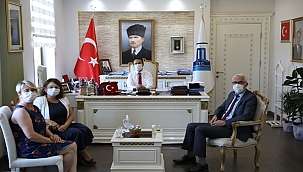 Doğa Koleji'nden Vali Aktaş'a ziyaret
