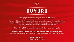 THY'den duyuru !