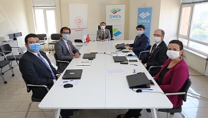 Vali Aktaş, GMKA projeleri hakkında brifing aldı