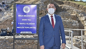 1850 Yıl Sonra Parion Antik Kenti'nde Meclis toplantısı