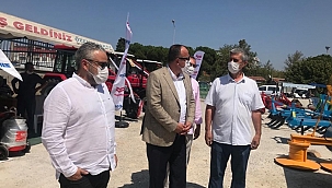 ÇTSO Yönetim Kurulu 3. Tarım Fuarı açılışına katıldı
