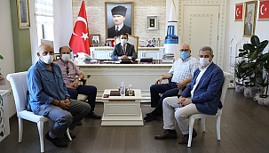 Vali İlhami Aktaş'a, Eğitim Araştırmaları Birliğinden ziyaret
