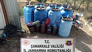 1 ton 730 litre sahte içki operasyonu