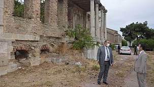 Askeri Sağlık Müzesi alanını inceledi