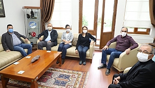 Başkan Özacar'a ziyaret
