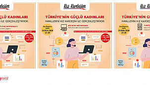 'Kız Kardeşim' Online Eğitimleri İçin Başvurular Başladı