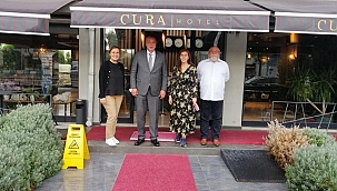 Yönetim Kurulu Başkanı Selçuk Semizoğlu'ndan Cura Hotel'e ziyaret