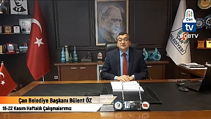 Başkan Öz Sıkıntılı Süreçlerden Geçsek de “İŞİMİZ GÜCÜMÜZ ÇAN”