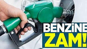 Benzine zam geldi