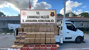 Biga’da sahte alkol operasyonu
