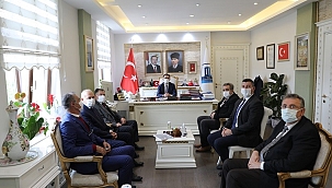 Kent Konseyleri Başkanlarından Vali Aktaş’a ziyaret