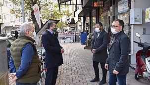 Başkan Öz Millet Caddesi’nde