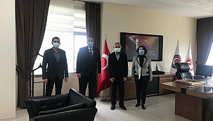 Başkanı Semizoğlu ÇOMÜ Hastanesi'ne ziyaret