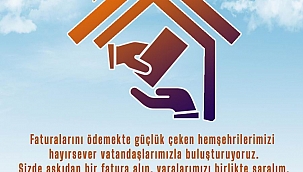 Bayramiç’te ‘Askıda Fatura’ uygulaması