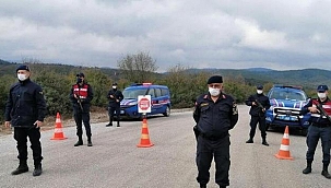 Biga'da bir köy daha karantina altına alındı