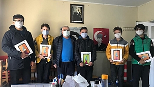 Bir destek de uzaktan eğitime