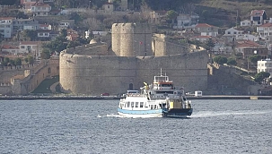 Gökçeada'ya bazı feribot seferleri iptal edildi!