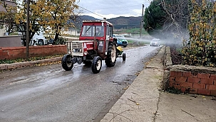 Güngören Mevkii dezenfekte edildi