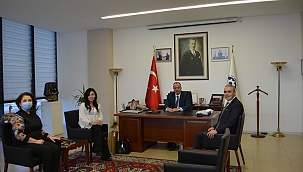 Halk Bankası yetkililerinden ÇTSO’ya ziyaret