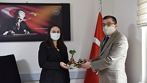 Sağlık müdürlüğüne ziyaret