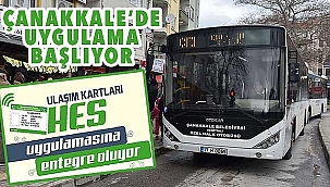 Toplu taşıma da yeni uygulama