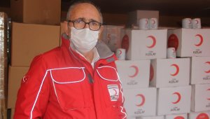 Türk Kızılayı pandemi döneminde binlerce kişiye destek oluyor