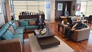 Başkan Gökhan, Vali Aktaş'ı ağırladı
