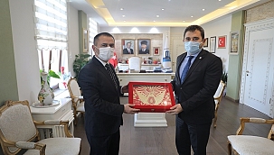 Biga Cumhuriyet Başsavcısı’ndan veda ziyareti