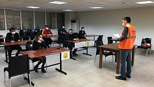 ÇTSO mesleki yeterlilik sınavıları düzenledi
