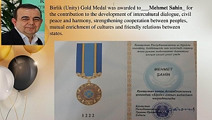 Kazakistan'dan ÇOMÜ'ye altın madalya