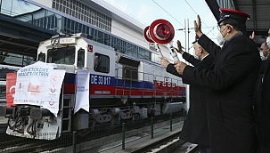 Rusya ve Çin’e gidecek ihracat trenleri Ankara’dan yola çıktı