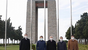 Tekirdağ valisinin Çanakkale ziyareti