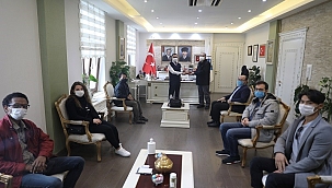 Uluslararası Öğrenci Derneği'nden, Vali Aktaş'a Ziyaret