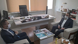 Vali Ataş Hedef Medya'yı ziyaret etti