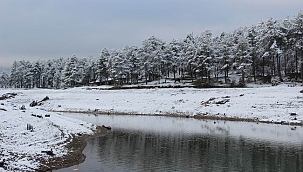 Yenice beyazlar içinde kaldı