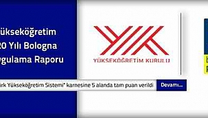 "Türkiye’nin karne notu 2018’e göre yükseldi"