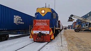 Türkiye-Rusya ilk ihracat treni seferini tamamladı