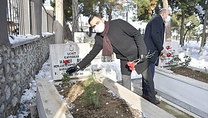 Vefatının 101. yılında Şehit Kaymakam Hamdi Bey saygıyla anıldı