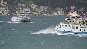 Yarınki ada seferlerine fırtına engeli