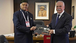 Başkan Gökhan, Bangladeş Büyükelçisi Mannan'ı ağırladı
