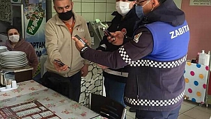 Çan Belediye zabıta ekipleri halkla iç içe olmayı sürdürüyor