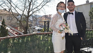 Çan’da normalleşme sonrası ilk nikah kıyıldı